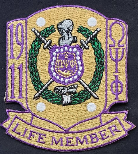 omega psi phi pocket badge